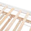 Lit simple avec lit gigogne, cadre de lit plateforme avec tête et pied de lit-1735024950