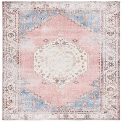 Tapis oriental ivoire / rose Adelene
