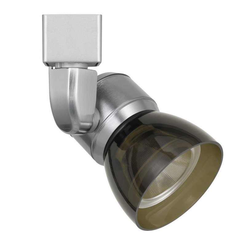 Tête en polycarbonate, 10W, Noir, Blanc givré