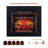 Uptown 23" Infrared Electric Fireplace Insert Heater with Trim Kit, Compatible with Alexa & Google, Remote Control