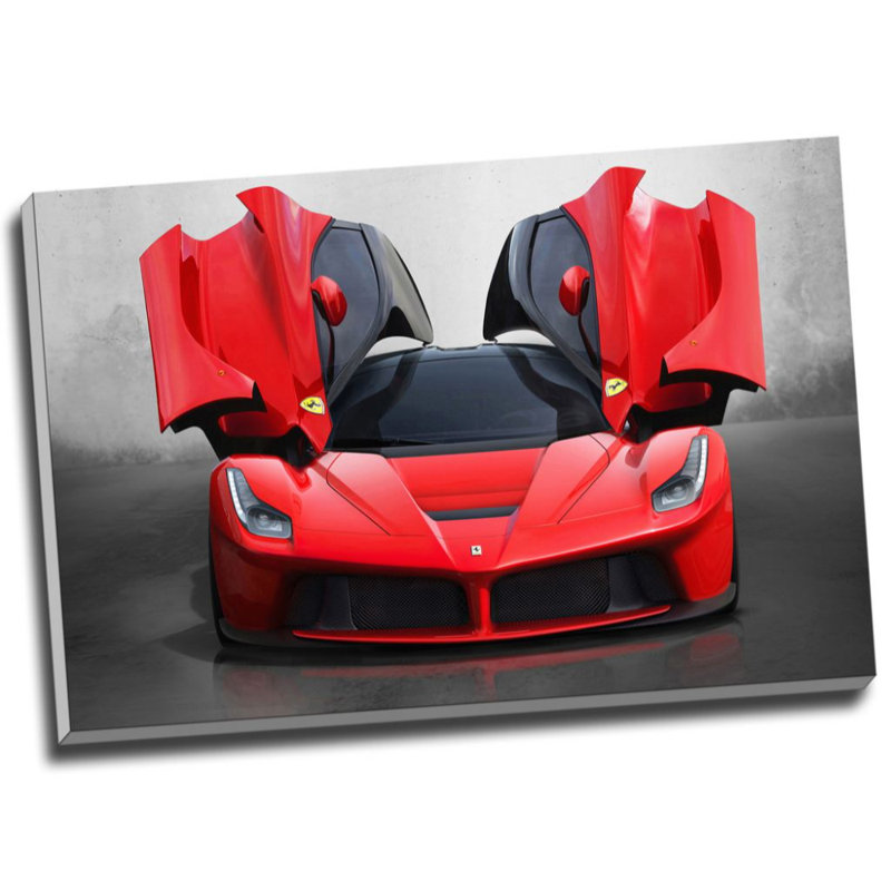 La Ferrari - Wrapped Canvas Art Prints