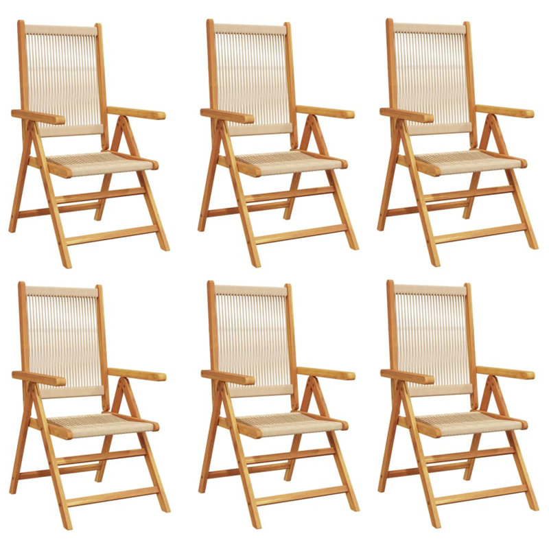 Dieppe Patio Dining Accent Chair, Beige