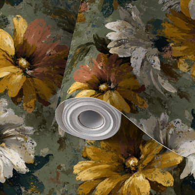 Papier peint auto-adhésif et amovible