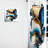 Phoebe - Abstract Geode Modern Shape - Modern Velvet Curtain - Room Darkening - 1 panel-1443825447