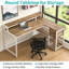 Bureau en L 55 po Farmhouse-121448686
