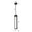 Olyssa LED Outdoor Pendant in Black-2112052995
