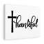 Thankful - Wrapped Canvas Print-1604305403