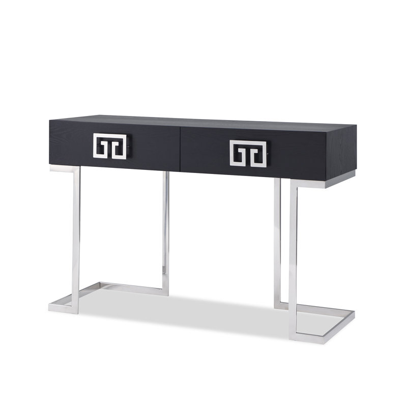 Nobbu 47'' W Console Table, Silver