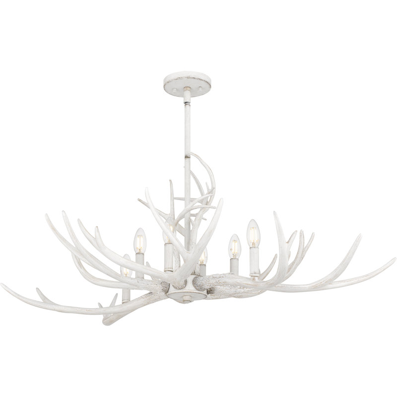 Lustre de fantaisie à intensité variable à 6 lumières Jovaras
