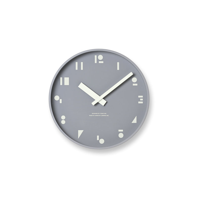 Everlei Wall Clock, Grey