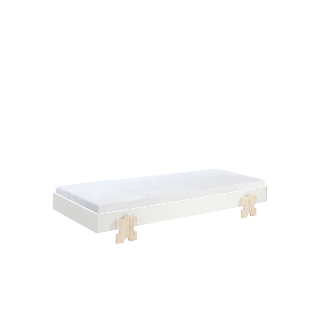 Valmar European Single Bed Frame white