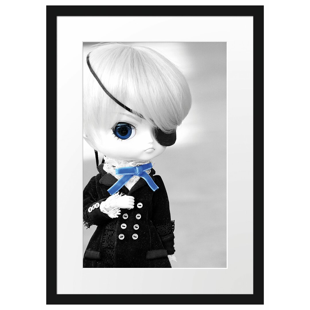 Gerahmtes Poster Pullip-Puppe