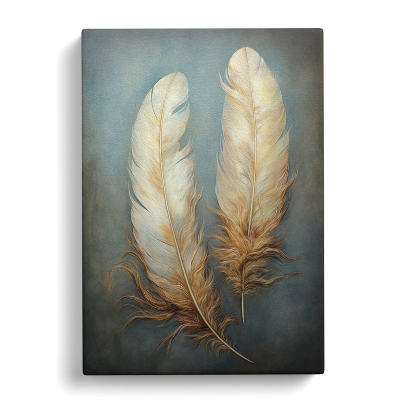 Feather Symbolism - Print on Canvas