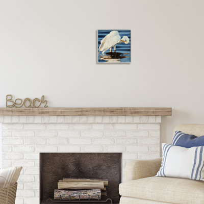 «Highland Dunes Crane Bird», art giclée par David Kiehm