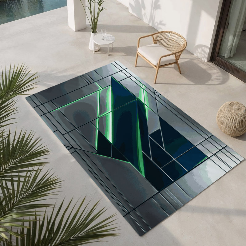 Tapis intérieur et extérieur Astro Veil, Rectangle 5 pi x 7 pi
