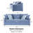 Jakeira 3-Seater Polyester Fabric Couch-932941571