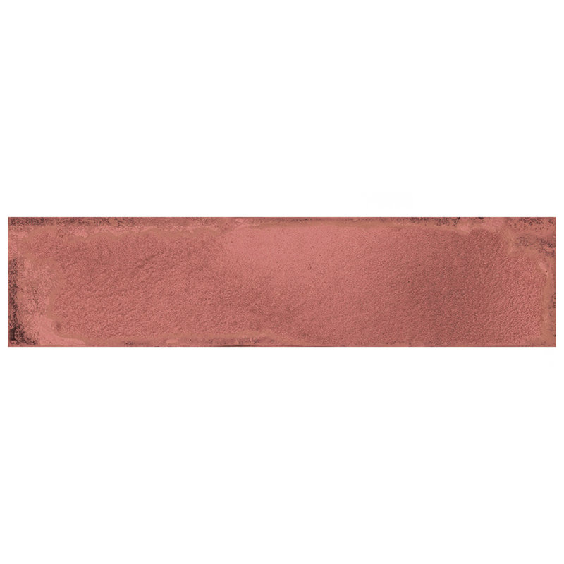 Luca 3" x 12" Ceramic Tile, Pink