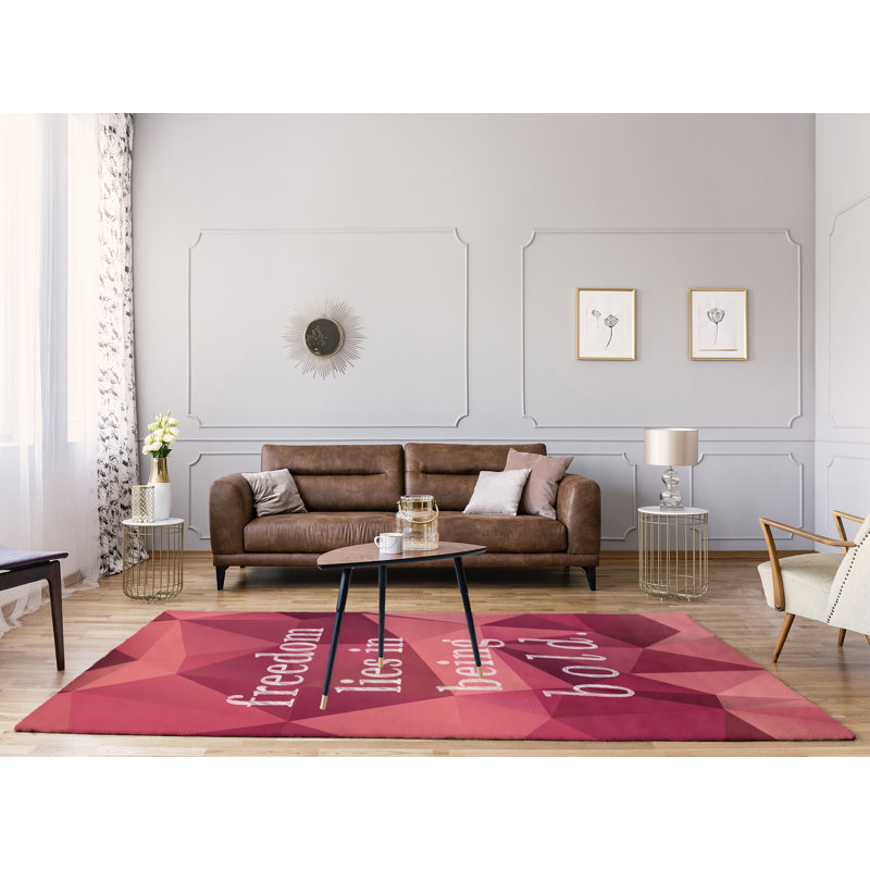 Tapis en simili-faux gemme, Rectangle 5 pi x 7 pi