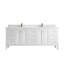 84 po Nashville X P 22 po Meuble-lavabo double en D Evergreen -112579372-112579374