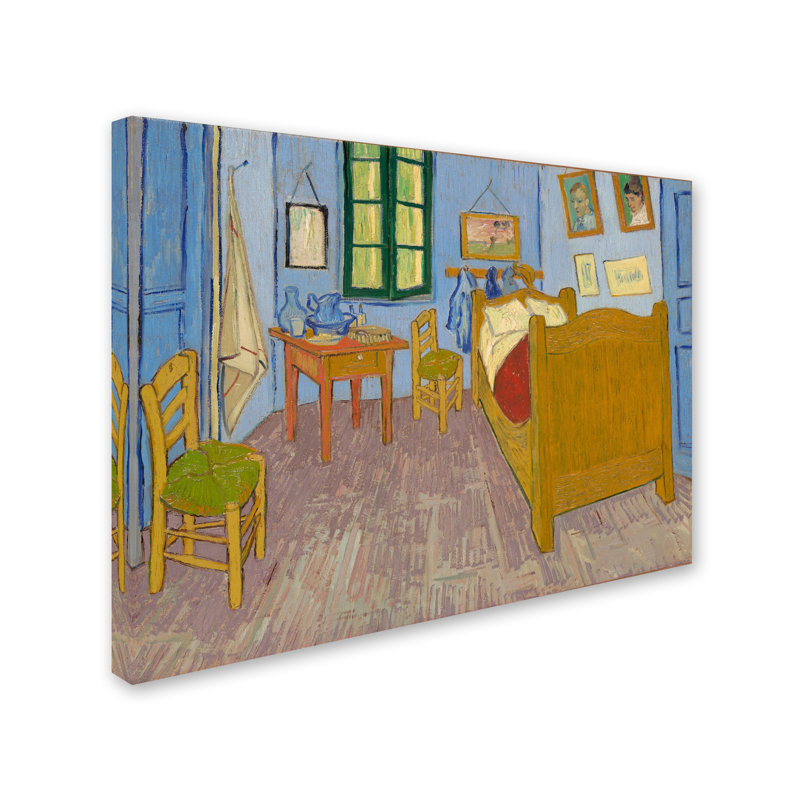 Mid-Century Painting Print, 18" H x 24" W