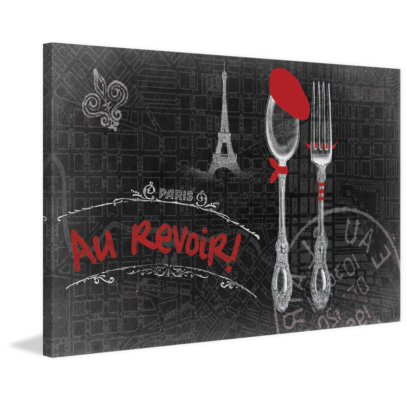 Au Revoir! - Wrapped Canvas Print, 101 cm H x 152 cm W