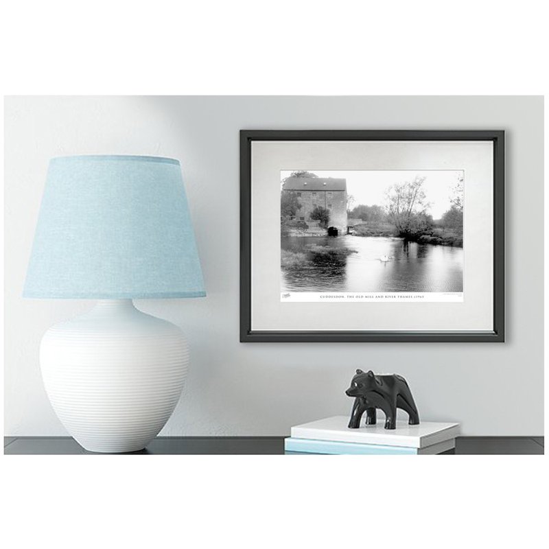 Cuddesdon, The Old Mill And River Thames C1965 by Francis Frith - Single Picture Frame Print, 28cm H x 36cm W x 2.3cm D