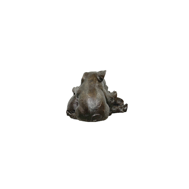 Bronze Three Little Pigs Sculpture