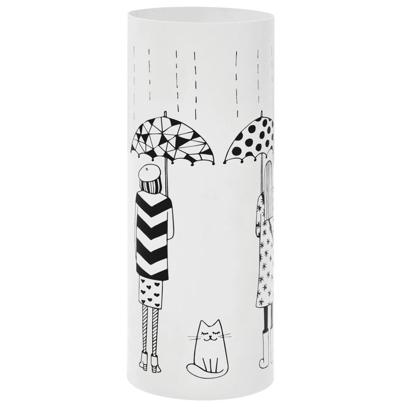 Tristan Metal Freestanding Umbrella Stand, White