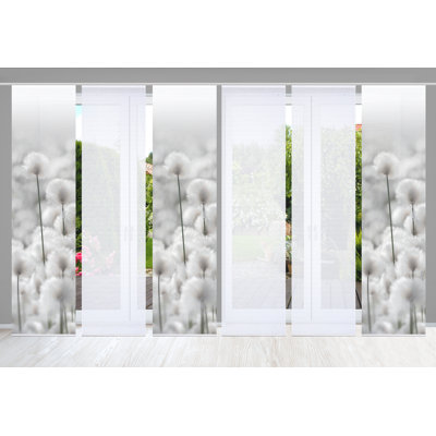 Semi Sheer Sliding Panel