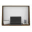 Bureau mural flottant à 1 tablette