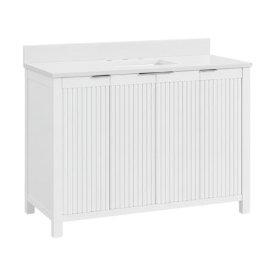 Through Lines 48" Single Bathroom Vanity