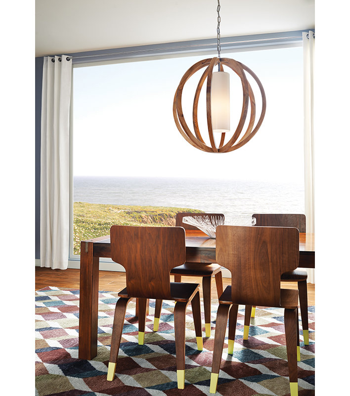 Carissa 1 - Light Sphere Pendant, 72.4cm H x 66cm W x 66cm D