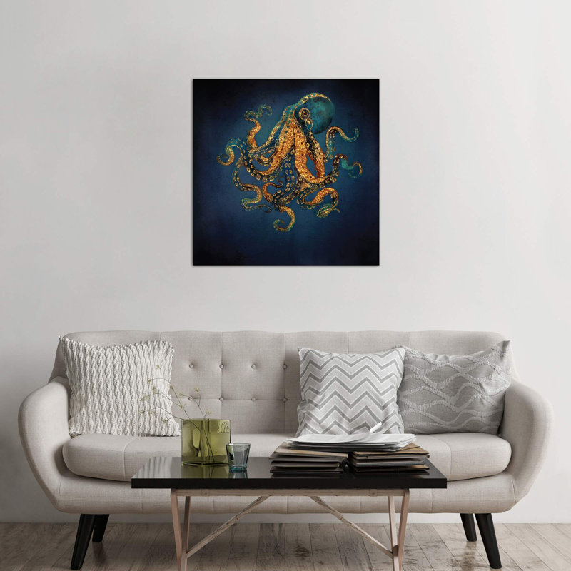 Underwater Dream IV by SpaceFrog Designs - Wrapped Canvas Print, 66.04 cm H x 66.04 cm W x 1.91 cm D