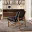 Fauteuil d'appoint 26,5 po Mid-Century