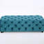 Velours bleu sarcelle polyvalent avec touche - élégance et style modernes