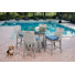 Dalontae 4 - Person Glass Top Four Leg Dining Set