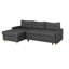 Dijon 3 Seater Sofa Bed-1285681368-1285681371