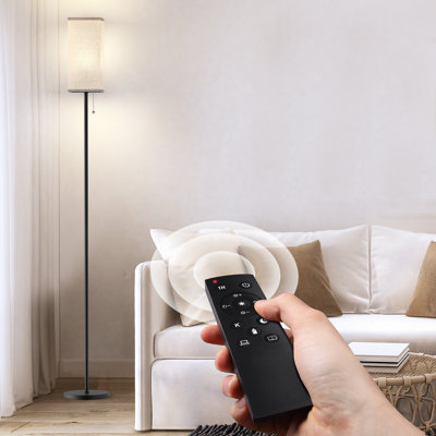 Rondo 64.6'' Modern Floor Lamp with Remote Control and Bulb Included