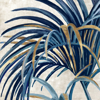 " Easing Palm II " Mixed Media Print