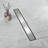 24 Inch Linear Shower Drain With Tile Insert Panel & Adjustable Feet Stainless Steel Shower Floor Drain Long Rectangle Shower Linear Drain With Hair Strainer-123811234