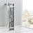 43.7'' Shower Panel with Fixed Shower Head-88969131
