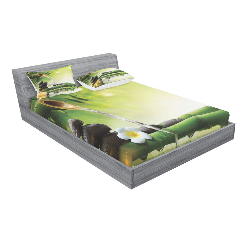 Microfiber Sheet Set, Full Sheet Set with Fitted Sheet