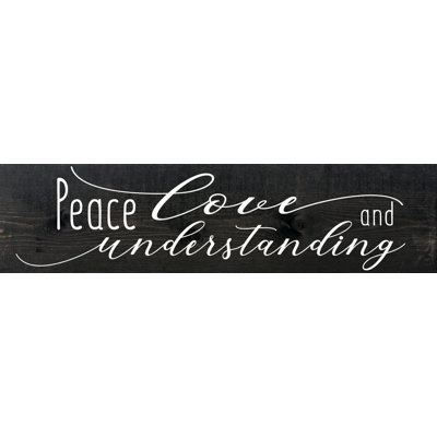 Paix, amour et arrangement 9 x 36