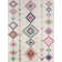 Tapis tribal autochtone ivoire Aston