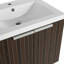 24 Inch Bathroom Cabinet With Resin Sink,Soft Close Doors,Float Mounting Design