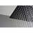 16" Matte Black Bathroom Luxury Shower Head