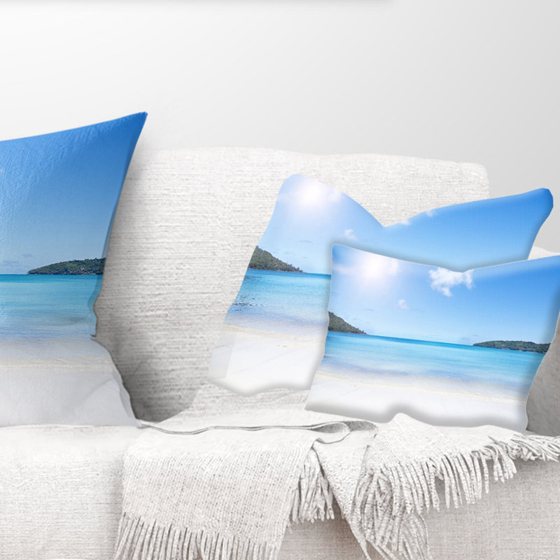 Coussin Seashore, 12 po x 20 po, Rectangulaire