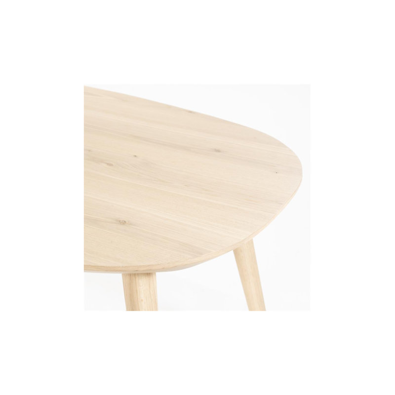 Dining Table Oval Dining Table, 31"H x 87"L x 39"W, Natural