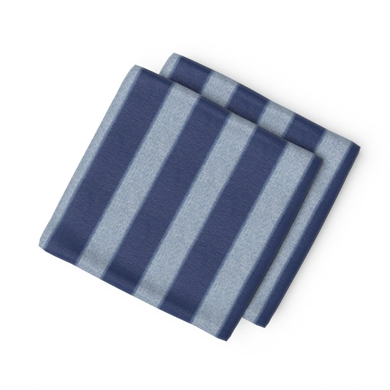 Housse de coussin Hermina Sunbrella, Encre centrée