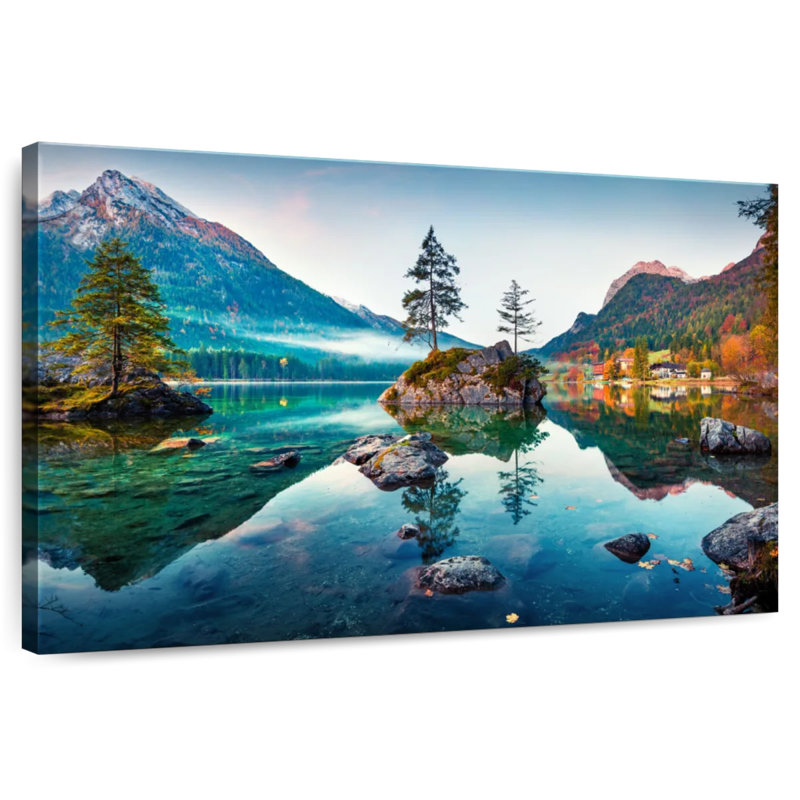 Alvord Bavarian Alps, 8" H x 12" W